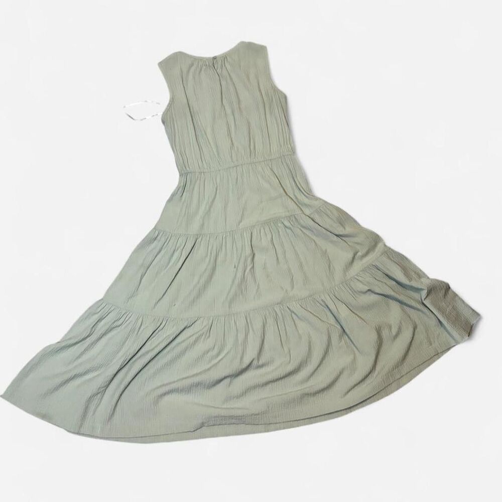 Calvin-klein Women's Green and Khaki Dress - Picture 2 of 7